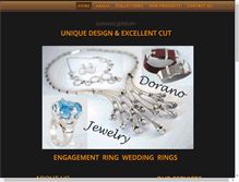 Tablet Screenshot of doranojewelry.com